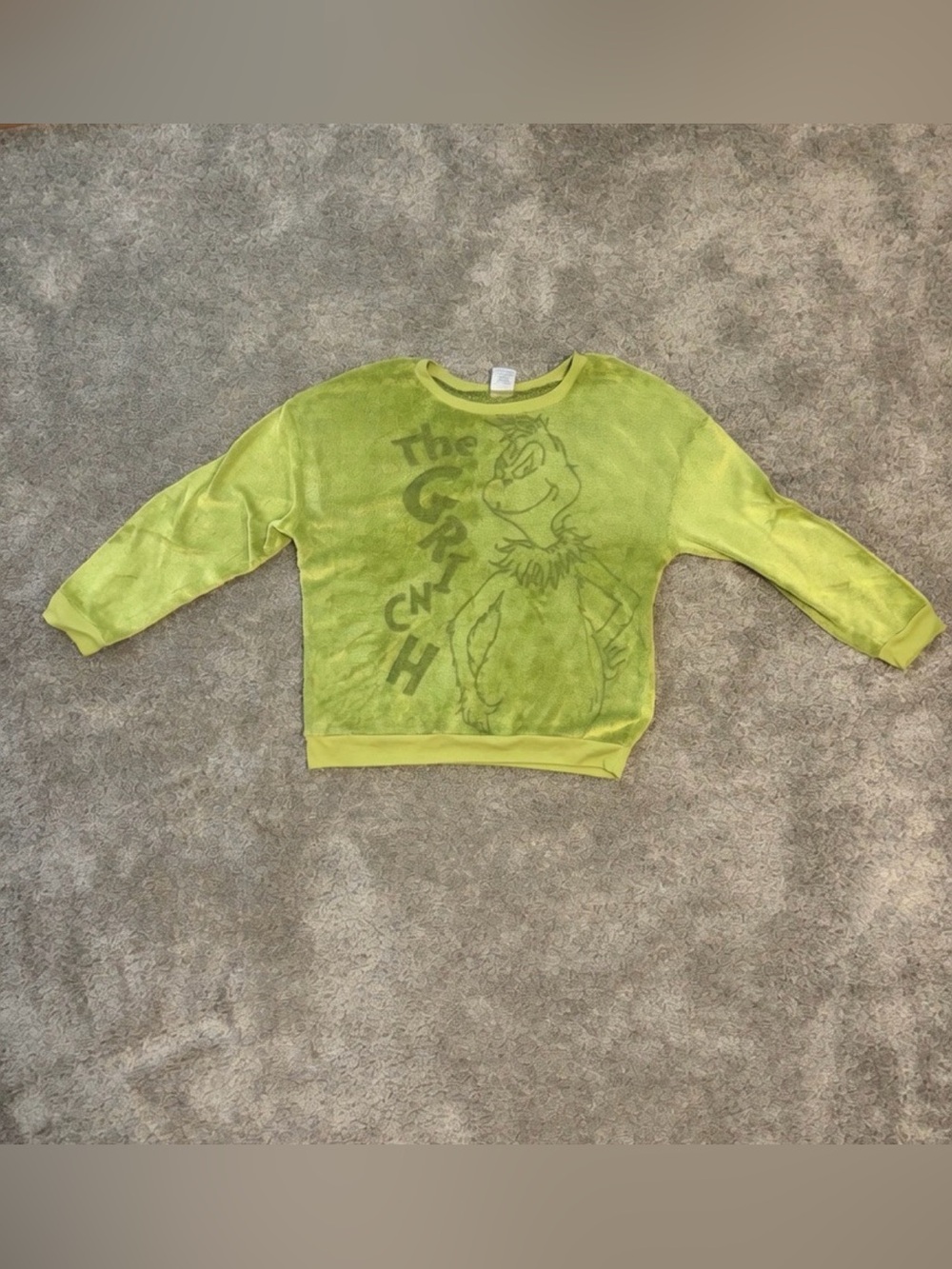 The Grinch Lime Green Sweatshirt - XXL